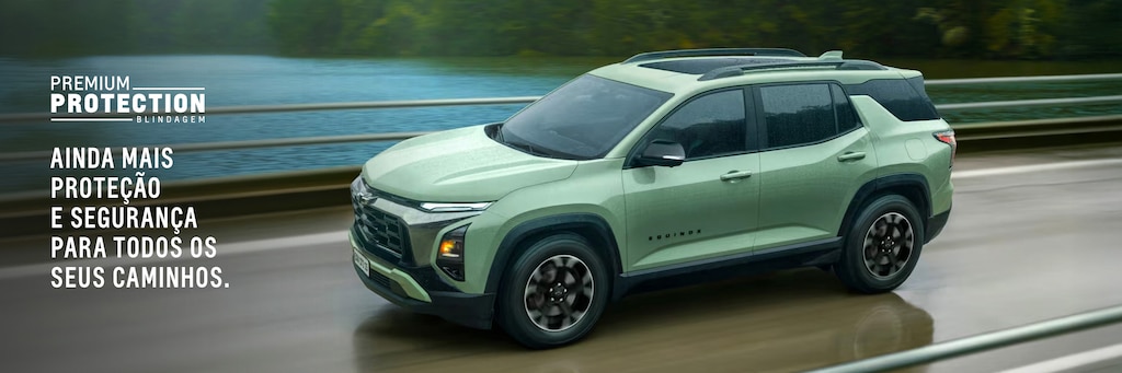 Blindagem de carros Chevrolet na Pedragon em Brasília