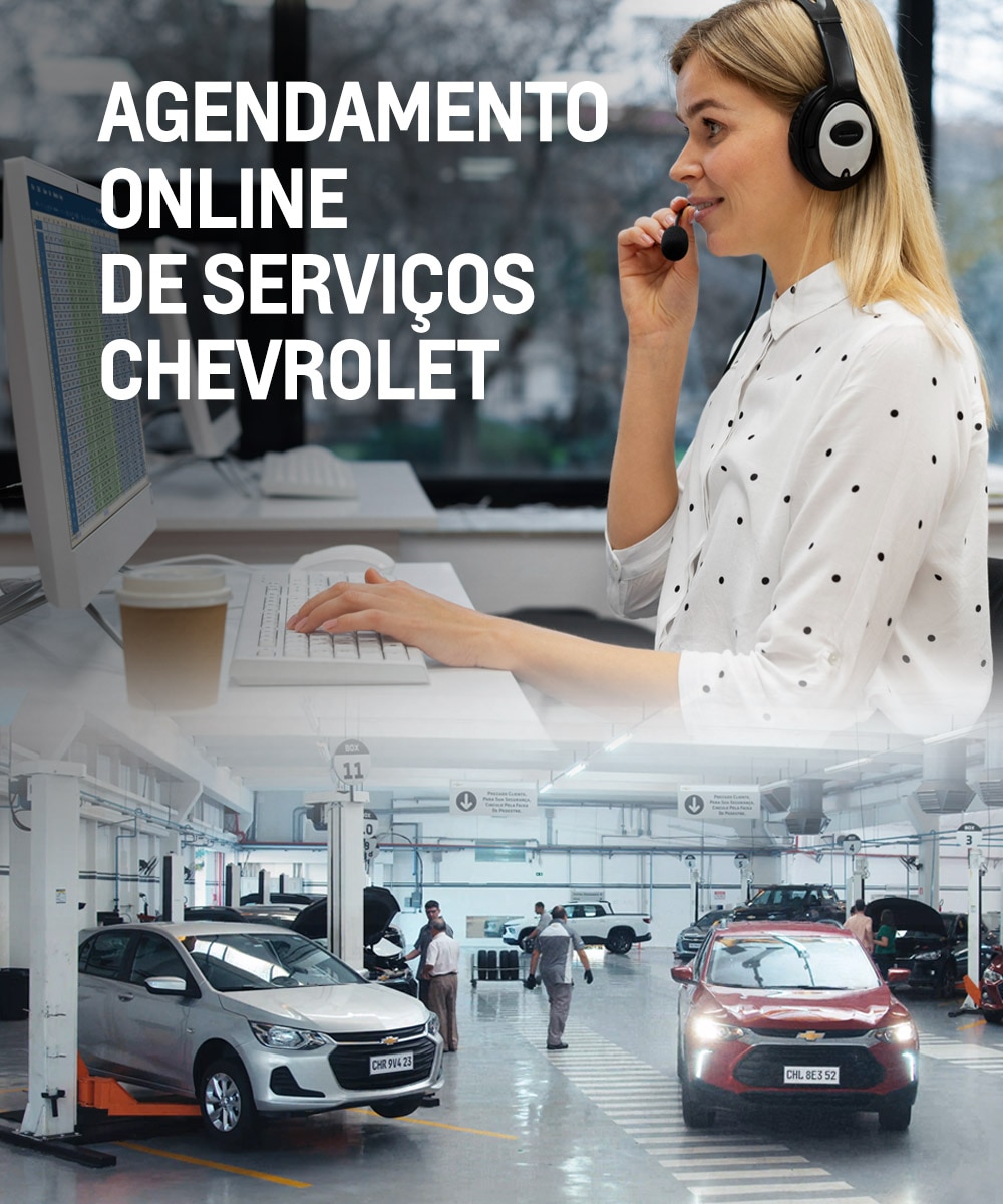 Agende serviços automotivos na Chevrolet Pedragon em Brasília