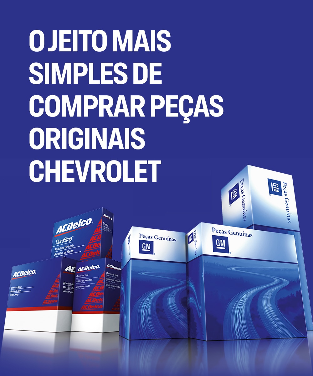 Peças Chevrolet originais na Pedragon em Brasília
